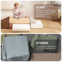 BanaSuper Blocs Mousse Éducatifs Modulables | Équipement de Jeu Souple pour Bébé | Canapé-lit de Jeu pour Enfants | Canapé-lit e