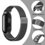 Harikiri Magnétiques Bracelet Compatible avec Xiaomi Mi Band 9/8,Bracelet Rechange Magnétique Métal Acier Inoxydable pour Xiaomi