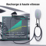WISSENERGY Wallbox 7.4kW Type 2 avec APP Contrôle, Borne de Recharge Voiture électrique Prend en Charge la Connectivité Standard