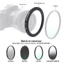 Lot de 3 adaptateurs de bague de filtre (86 mm), filtre d'objectif Step Down Ring + anneau Step Up compatible avec toutes les ma