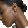 Swarovski Dextera Collection Hoop Earrings