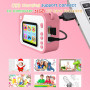 Uleway Appareil photo numérique instantané pour enfants, appareil photo avec écran de 2 pouces, avec papier d'impression et cart