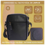 Coronel Tapiocca Bolso de Mano Para Hombre, Sac Bandoulière Noir Homme, Taille Unique