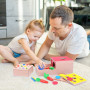 LZDMY Jouets Montessori en Bois 10-36 Mois Bébé, Jouet Éducatifs Enfant 1 2 3 4 5 Ans Jeux Montessori Object Boîte Permanente, J