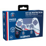 Konix PSG Coque de Protection pour Manette DualSense PS5 - Silicone - Appuie-Pouces - Bleu, Blanc et Rouge