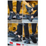AEKYIWL Chaussures de Sécurité Hommes Basket de Securite Embout en Acier Femmes Légère Respirantes Antidérapante Chaussures de T