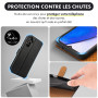 Case Collection 3 in 1 pour Coque Xiaomi Redmi 14C et Verre Trempé - Etui en Cuir [Blocage RFID] Antichoc [Béquille] Housse Prot