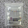 Lot de 26 Embout Ponceuse Ongles, 3/32" Professionnels Embouts en Céramique/Diamant pour Lime à Cuticules pour Ponceuse à Ongles