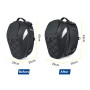 RYITGO Sac à Dos et Sac de siège de Moto - Double Usage - Sac à Dos et Sac à Bagages étanche pour Casque de Moto.