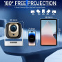 Mini Projecteur 4K Videoprojecteur Portable Projecteur Video WiFi 6 Android 11,1080P Full HD Supporté pour TÉLÉPhone/PC/Lap/Stic