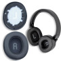 Coussinets de Rechange pour JBL Tune T700BT/T710/T720/T750BTNC/T760NC Noirs, Cuir protéiné + Mousse à mémoire, Housse Casque jbl