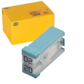 HELLA Fusible - Fusible MCASE - 20A - Tension jusqu'à: 32V - bleu - Quantité: 1 - 8JS 218 228-021