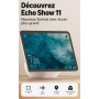 Amazon Echo Show 11 (nouvelle génération) : écran Full HD 11" aux couleurs éclatantes avec affichage plus grand, son spatial et 