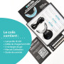 EASY SMILE - Kit de Blanchiment Dentaire Professionnel avec Lampe LED 16X - 3 Gels pour un Blanchiment Rapide et Efficace, Élimi