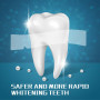 Bande Blanchiment Dentaire 28 Bandes - Blanchiment Dentaire sans Peroxyde - sans Sensibilité à la Douleur - Whitening Strips Eff