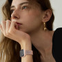 ORRLBB Bracelet compatible avec les Bracelets Apple Watch Series 11 10 9 8 7 6 5 4 Ultra SE 3 2 1 Femmes Hommes, Magnétique Méta