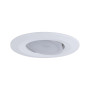 Paulmann 99931 spots enc. LED Calla rond kit de 3 incl. 3x6,5W IP65 gradable projecteurs enc. Blanc dép. éclair. d'armoire plast