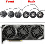 Dotodo Ventilateur de refroidissement pour carte graphique MSI GeForce RTX 3070 3080 3090 VENTUS 3X Gaming 85 mm PLD09210B12HH 1