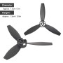 Lame d'hélice de drone RC, 4 pièces Hélices compatible avec le drone Bebop 2(Type A)