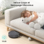 Lefant Aspirateur Robot, Mince Silencieux Connecté WiFi-Bluetooth-Alexa-App, 6 Modes de Nettoyage, Auto-Charge, 120min d'Autonom