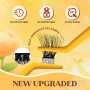 QUEWEL Auto - adhésifs Extension Cils Apparence naturelle, pas besoin de colle Faux Cils kit, 60 de Cils réutilisables pour les 