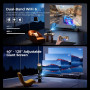[Smart TV OS & HDR10+ & 3D Sound] 4K Vidéoprojecteur avec WiFi 6 et Bluetooth 5.4, Built-in Smart OS & Apps & Dual Speakers, 108