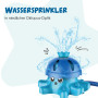 alldoro 60213 Arroseur d'eau Poulpe - pour Enfants à partir de 3 Ans - avec raccord de Tuyau d'arrosage - Bleu - 15,5 x 14 x 11 