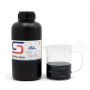 Siraya Tech Blu Résine d'Imprimante 3D Haute Ténacité - Solide et Précise, Séchage UV Rapide 405 nm pour LCD DLP (Noir Obsidienn