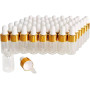Mini Flacon Compte Gouttes 5ml - 25 Pièces Fiole en Verre Pipette pour Huile Essentielle, Expériences, Parfum D'ambiance