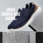 Chaussures de Bateau Homme, Baskets décontractées, Chaussures à Enfiler pour Marcher, Chaussures de Ville, Baskets Mesh pour Hom