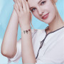 H.ZHENYUE Abalorio Charm 925 Perles En Argent Sterling Wicked Woman Magic Boy Girl pouravec Zircone,Compatible Européen Bracelet