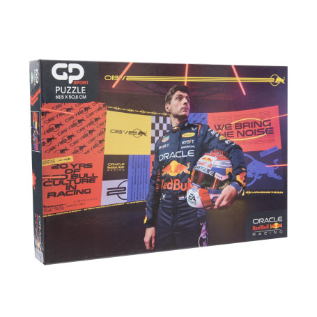 GP Sport, Puzzle 2D Red Bull, Modèle Pilote Verstappen, 1000 pièces, REP024