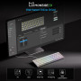 MONSGEEK Clavier à déclenchement Rapide FUN68 HE, Temps de réponse de 0,005 mm, fréquence d'interrogation de 8 000 Hz, Clavier G