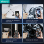 Vexloria Endoscope D'inspection, Camera Endoscopique 1920P HD Serpent Double Objectif, Endoscope Type C, IP68 Etanche Caméra ave