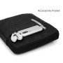 MyGadget Pochette Nylon pour Tablette jusqu'à 7 Pouces - Protection pour 17 x 14,5 cm - ex. Kindle Oasis 9e & 10e Génération - N