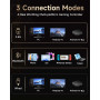 EasySMX Manettes PC Switch Téléphone Portable Sans Fil RGB Rétroéclairée, X15 Manette Switch Sans Fil Rechargeable Bluetooth, Ma