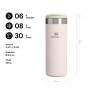 STANLEY Aerolight Transit Mug Isotherme Café 0.47L - 6 Heures Chaud - 8 Heures Froid - Couvercle Étanche et Blocable - Thermos -