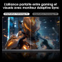 KOORUI 27'' Ecran PC Gamer 180hz Incurvé 1500R, Moniteur PC Dalle VA, Résolution FHD (1080P), DCI-P3 90%, Inclinaison réglable, 