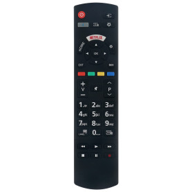 Nouveau RC42128M Télécommande de Remplacement - RC42128M Télécommande pour Panasonic RC42128M TV pour Panasonic 32 inch JS360 RC