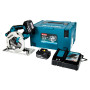 Scie circulaire 18V LXT Ø165 mm (2x5,0 Ah) en MAKPAC - MAKITA DHS680RTJ