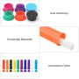 20 pièces inhalateur huiles essentielles, inhalateur nasal, inhalateur huile essentielle, stick inhalateur pour huiles essentiel
