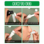 KGDUYC 20 Pièces Stick Inhalateur pour Huiles Essentielles Nez,Tubes Inhalateurs Réutilisable Plastiques Vides Aromathérapie ave