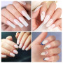 INTOBAS Kit Gel de Construction Ongle 15ml, Builder Gel pour Ongle Avec 100Pcs Chablon Ongles pour Extensions, Gummy Base Pose A