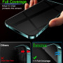 IMBZBK 3 Pièces Verre Trempé pour iPhone 16 Anti Espion Vitre Protection Ecran Protege Accessoire avec 3 Pièces Protection Camer