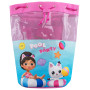 DREAMWORKS GABBY'S DOLLHOUSE Sac a Dos | Sac Piscine Enfant | Sac de Natation | Rose