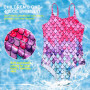 Nivofu Maillot de Bain Fille Enfant 3-12 Ans, Sirène Plage Maillot de Bain, Une Pièce Maillot de Bain en Tissu Souple à Séchage 