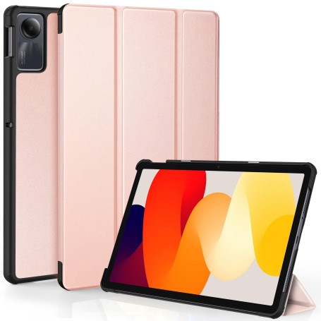 EasyAcc Coque Compatible avec Xiaomi Redmi Pad SE 11 Pouces 2023 Tablette, Étui de Protection Fin avec Support pour Redmi Pad SE