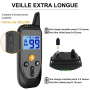 IHPUKIDI Collier de Dressage pour Chien avec Télécommande, 3 Modes (Bip, Vibration, Choc), Portée 1000m, Étanche IP67, Réglable 