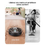 Lefant Aspirateur Robot M320, 6000Pa d'Aspiration, Évitement Précis des Obstacles, Détection de Tapis, Zones Interdites, Idéal p