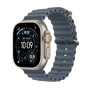 Apple Watch Ultra 3 [GPS + Cellular 49 mm] Montre connectée Course à Pied et Multisport avec boîtier Titane Naturel et Bracelet 